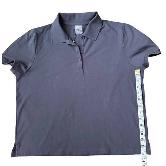 Calia Women's Golf Puff Sleeve Polo Large Carbon Gray NWT - Picture 12 of 12